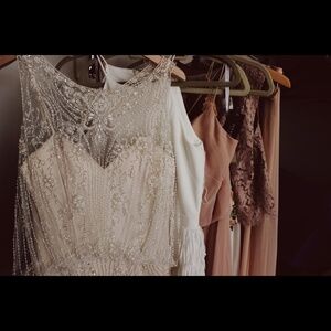 Va Et Vien for BHLDN Size 8 Wedding Dress